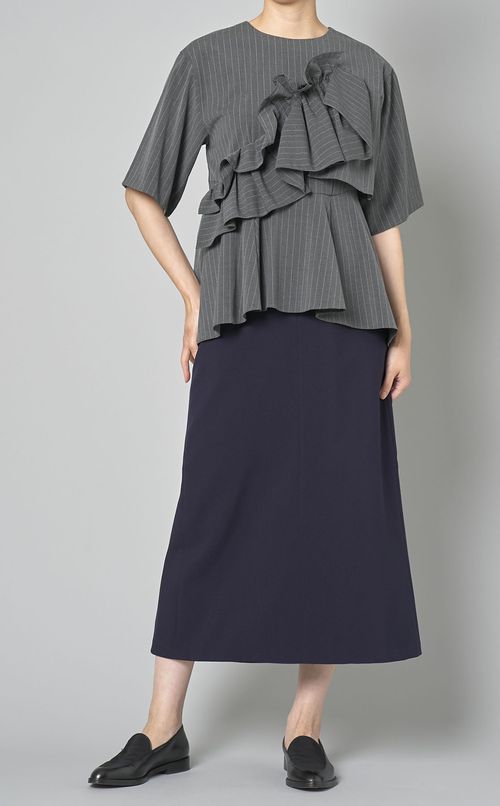 Patou バルーンスリーブ レースブラウス | ブラック | FARFETCH JP 